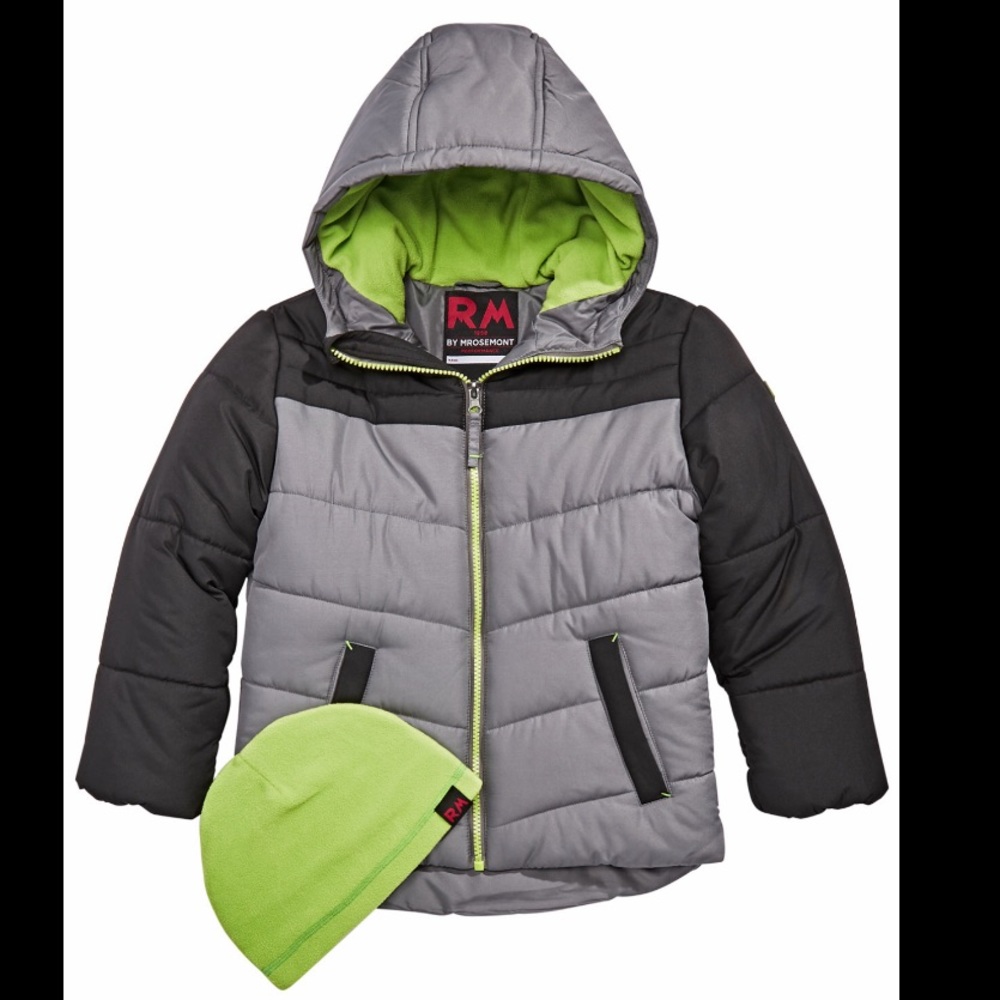 MACYS RM BOYS COAT💚